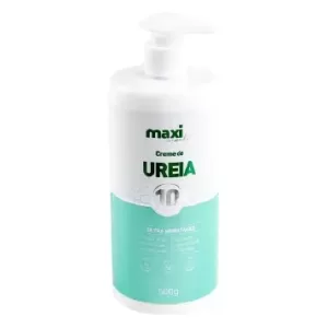 Creme de Ureia 10% em um fundo branco.