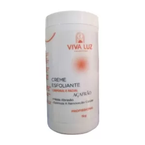 Esfoliante Corporal Viva Luz em um fundo branco.